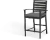 West Lake Gray Dining Patio Armchair