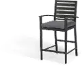 West Lake Gray Dining Patio Armchair