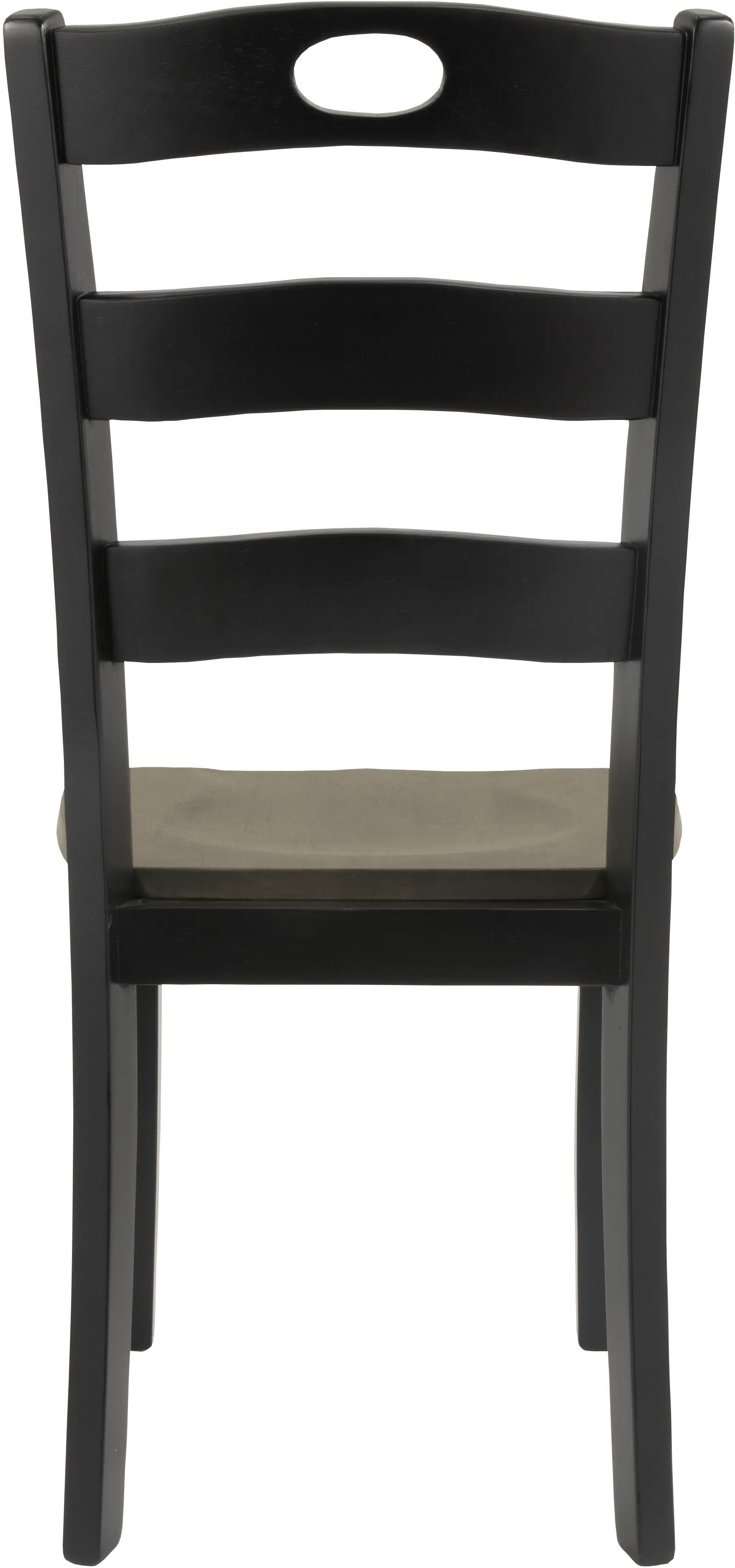 Black Two Tone Dining Room Chair - McLaren-4