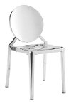 Silver Metal Dining Room Chair (Set of 2) - Eclipse