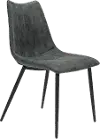 Black Bucket Seat Dining Room Chair (Set of 2) - Norwich