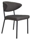 Modern Charcoal Gray Dining Room Chair (Set of 2) - Pontus