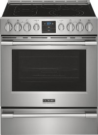 PCFE3078AF Frigidaire Professional 30 Inch Convection Range with Air Fry - 5.4 cu. ft., Stainless Steel