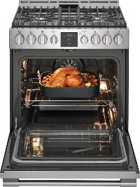 PCFG3078AF Frigidaire Professional 30 Inch Gas Range with Air Fry - 5.6 cu. ft. Fingerprint Resistant Stainless Steel-2