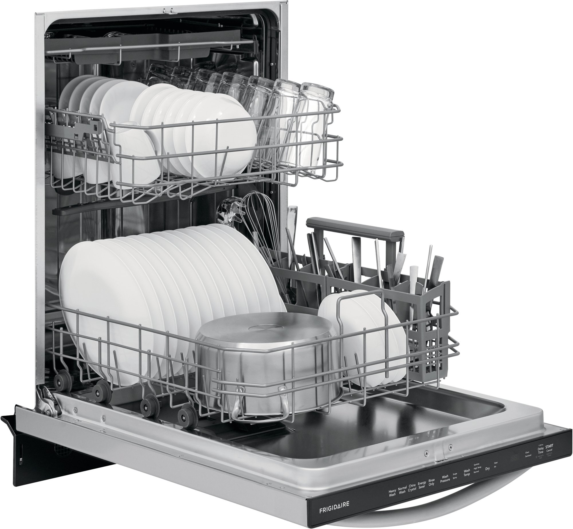 FDSH4501AS Frigidaire 24 Inch Dishwasher with BladeSpray Arms - Stainless Steel-5