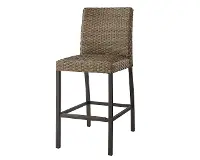 AFH03909P02 Ellery Wicker Counter Height Patio Stool