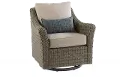 AGX15823P03 Oak Grove Wicker Patio Swivel Rocker Chair