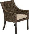 Wicker Patio Dining Chair - Oak Grove