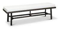 AFE06245P01 Canvas Patio Bench with Sunbrella Fabric - Oak Grove-2