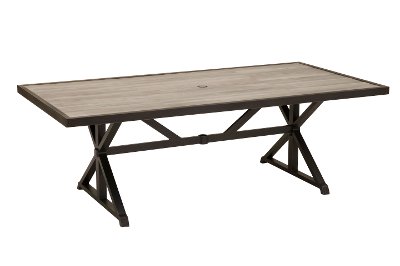 ALE21917P01 Rectangular Patio Dining Table - Oak Grove