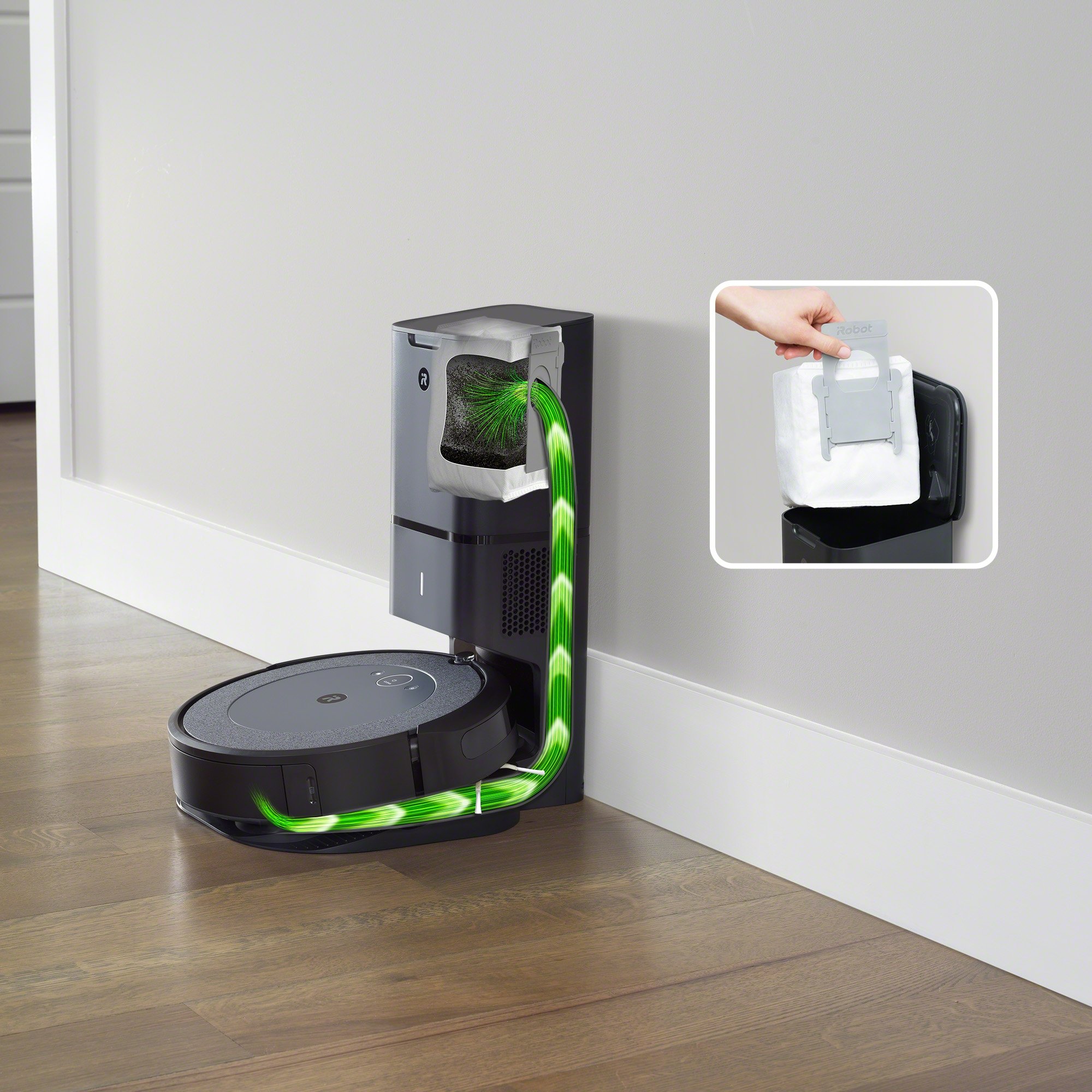 i355020 iRobot Roomba i3 with Base WiFi Connected Robot Vacuum-3