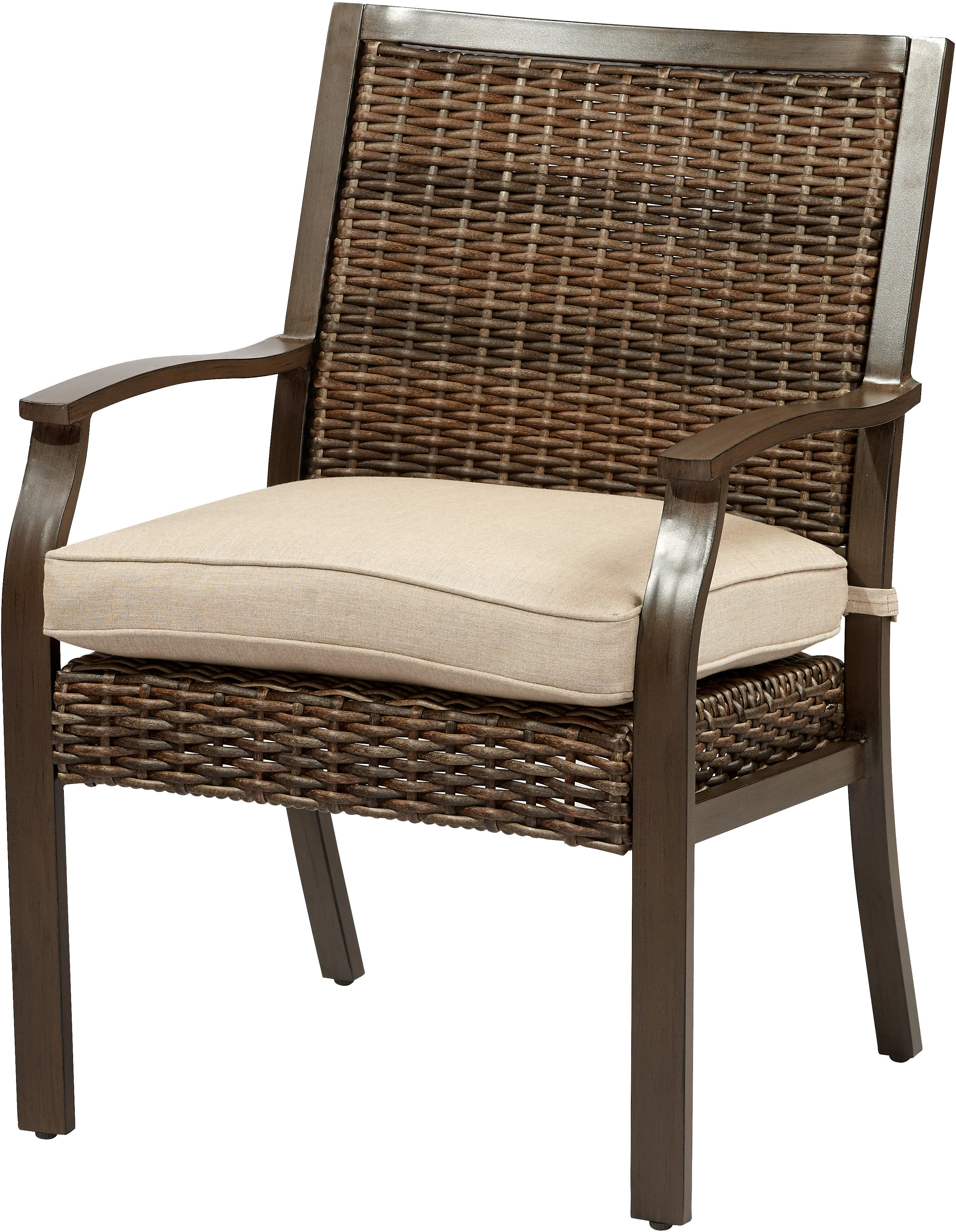 AFX07600P01 Wicker Patio Armchair - Trenton-1