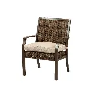 AFX07600P01 Wicker Patio Armchair - Trenton