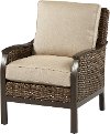 Wicker Ash Patio Lounge Chair - Trenton