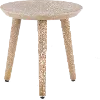11520218P014-AL Cape May White Wash Patio Side Table