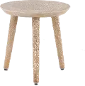 11520218P014-AL Cape May White Wash Patio Side Table