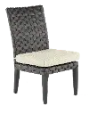 Sunset Armless Patio Dining Chair