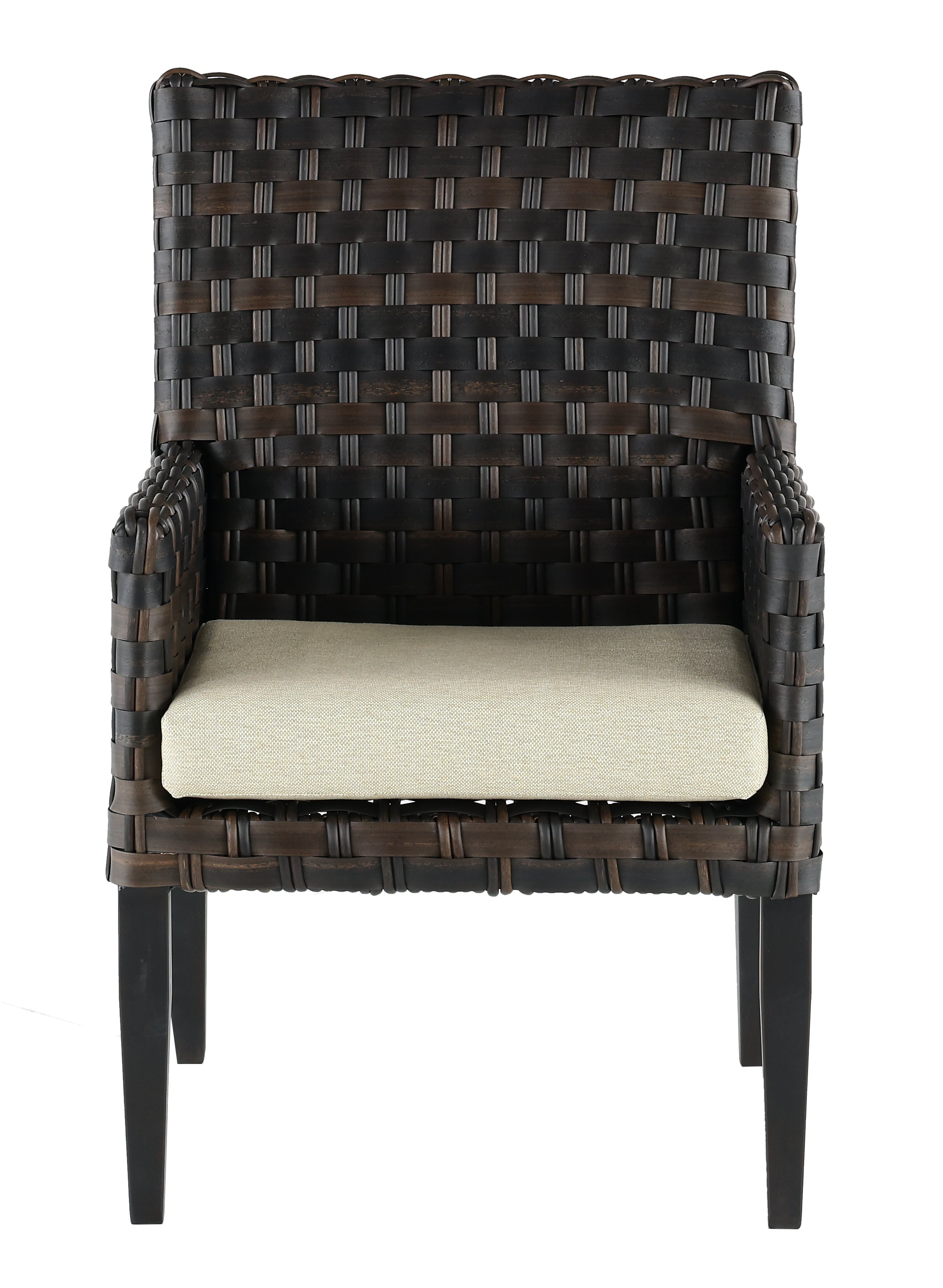 Sunset Barnwood Patio Dining Armchair-1