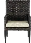 Sunset Barnwood Patio Dining Armchair