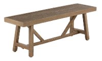 Barnwood Patio Bench - Sunset-2