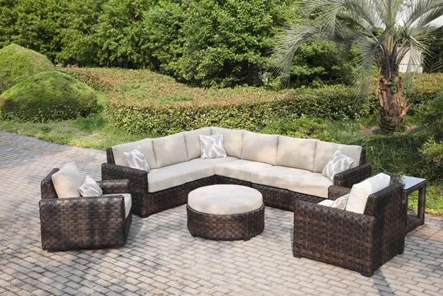 Sunset 5 Piece Patio Dining Set with 4 Armless Chairs-3