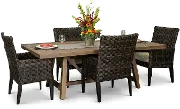 Sunset 5 Piece Patio Dining Set