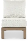 Monterey Cream Patio Armless Chair