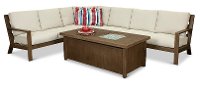 Contemporary Rectangular Patio Fire Pit - Monterey-2