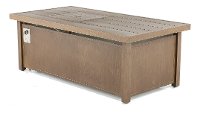 Contemporary Rectangular Patio Fire Pit - Monterey-5