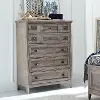 Clearance Paxton Place Gray Chest of Drawers
