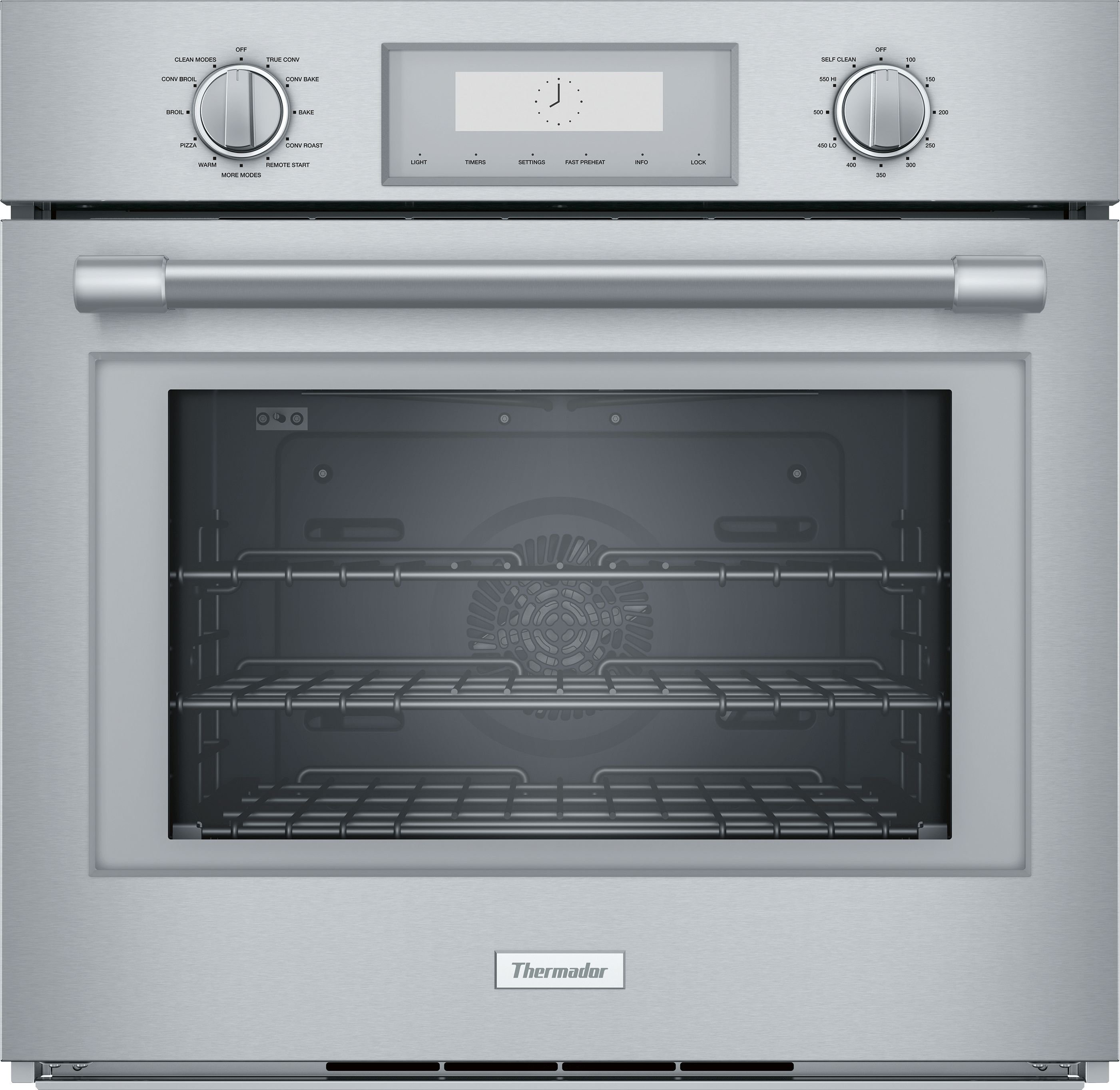 PO301W Thermador Professional 30 Inch Single Wall Oven - Stainless Steel-1