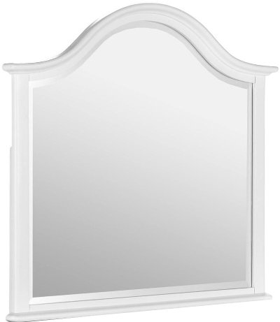 Jesse Traditional White Mirror