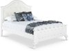 Traditional White Twin Bed - Jesse
