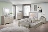 Champagne 4 Piece Twin Bedroom Set with Trundle - Platinum