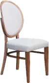 Regents Brown and Gray Upholstered Dining Room Chair (Set of 2)