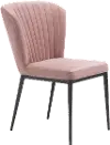 Pink Upholstered Dining Room Chair (Set of 2) - Tolivere