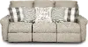 61211/1605-58 Westport Gray Lay Flat Power Reclining Sofa