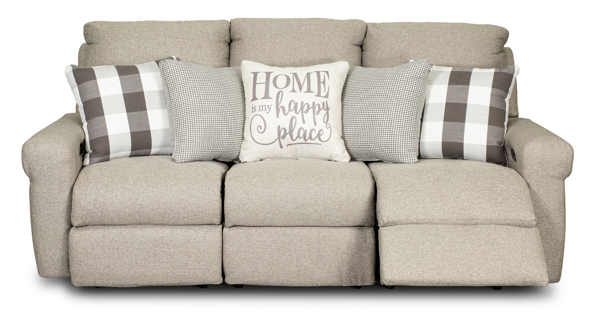 Westport Metal Gray Lay Flat Power Reclining Sofa-2