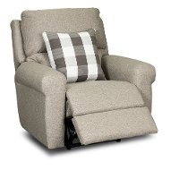 Metal Gray Lay Flat Power Recliner - Westport-1