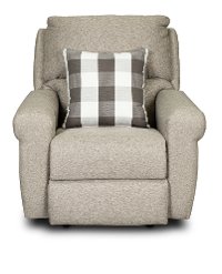 Metal Gray Lay Flat Power Recliner - Westport-2