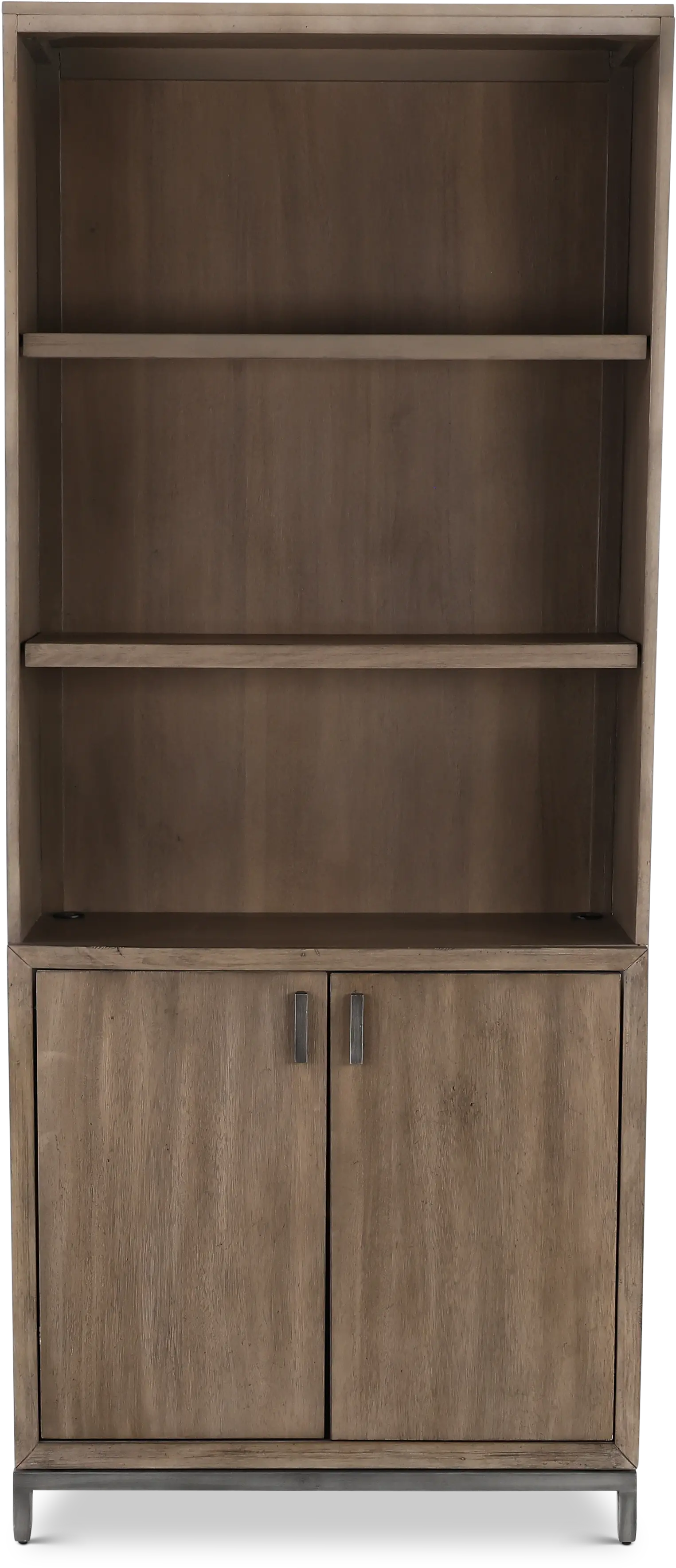 Trellis Desert Brown Bookcase with Door-1