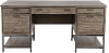 Desert Brown Contemporary Home Office Desk - Trellis