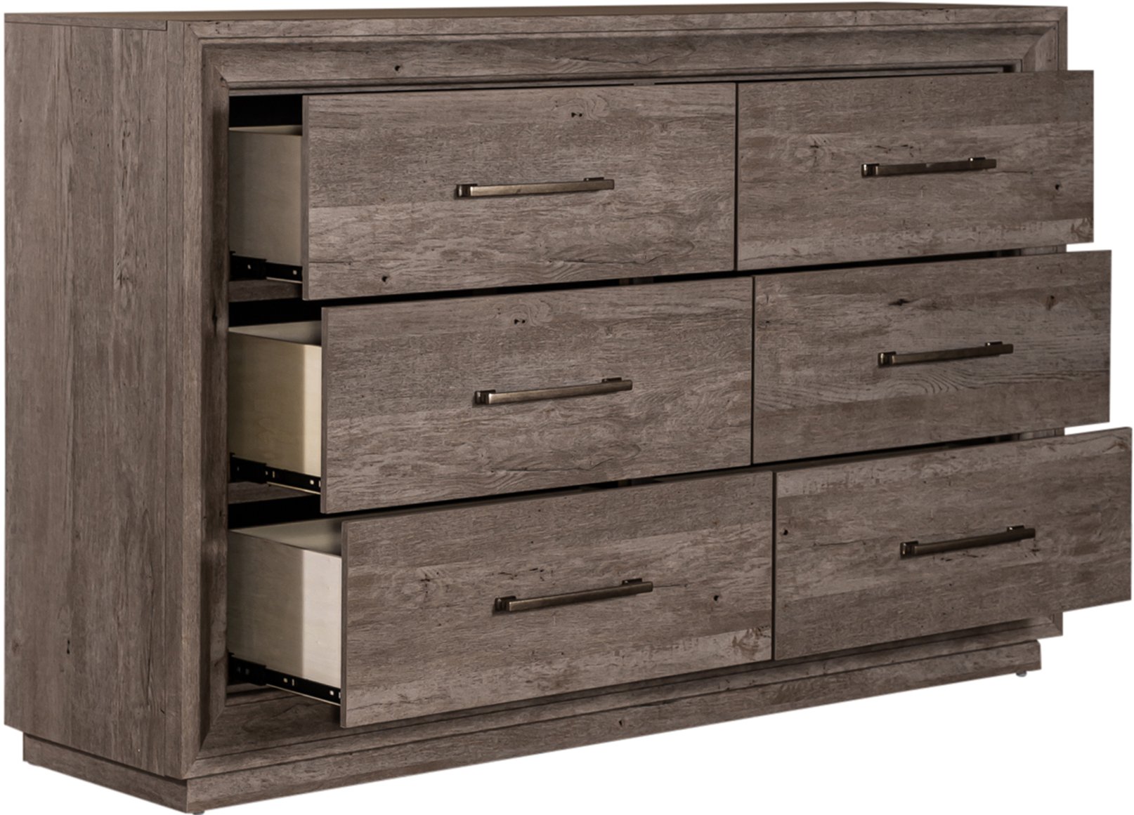 Horizons Rustic Contemporary Gray Dresser-3