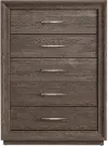 Clearance Rustic Contemporary Gray Chest of Drawers - Horizons