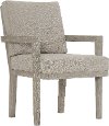 Modern Shale Gray Upholstered Dining Room Armchair - Foundations