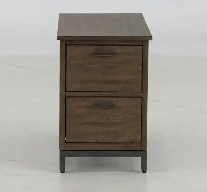 Trellis Desert Brown Accent Table-2