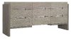 Modern Two Tone Shale Gray Dresser - Foundations