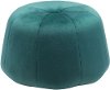 Round Green Ottoman - Dulcet