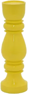 16 Inch Yellow Candle Holder