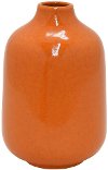12 Inch Orange Vase